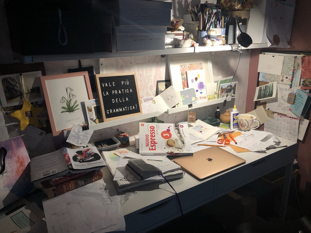 Messy Desk, Messy Mind? And Changes, Ahead and Behind